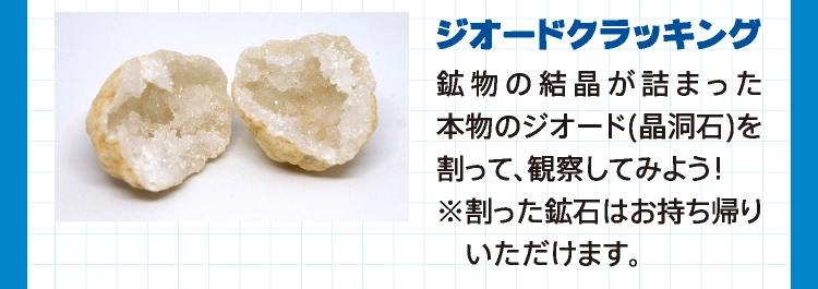 ジオードクラッキング