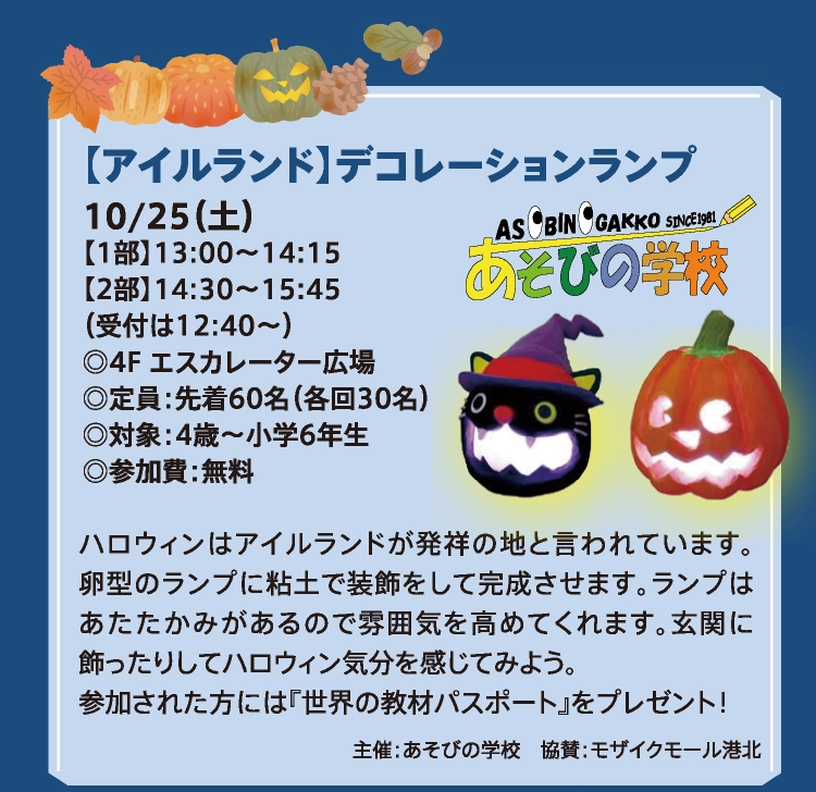 【アイルランド】デコレーションランプ